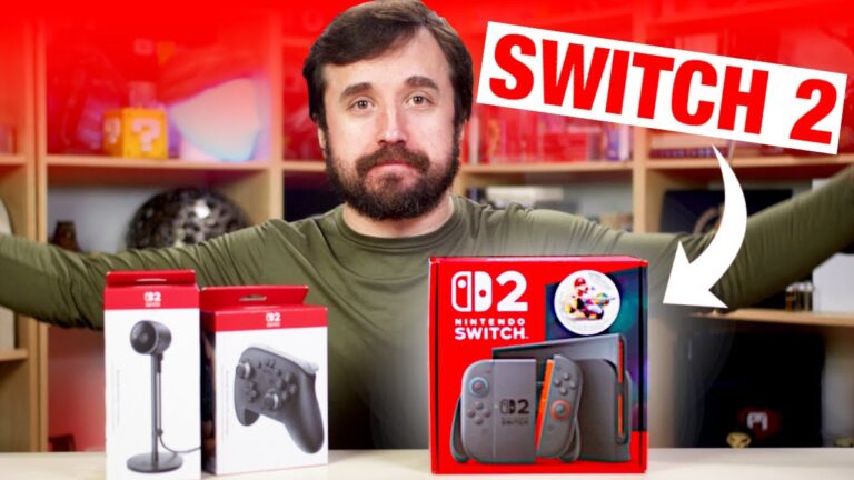 Nintendo Switch 2 - Unboxing e Gameplay