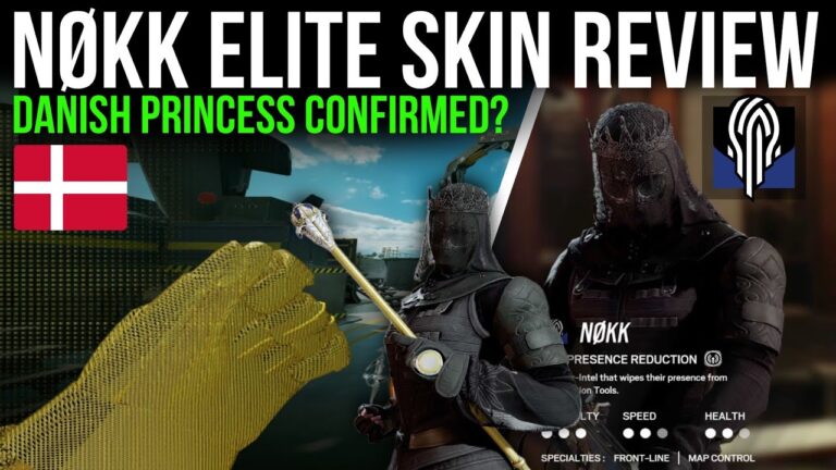 Nøkk Elite skin in-game review! - Rainbow Six Siege