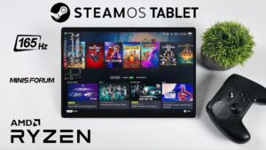 Official SteamOS 3.8 On A Tablet Is CRAZY! 165Hz AMD