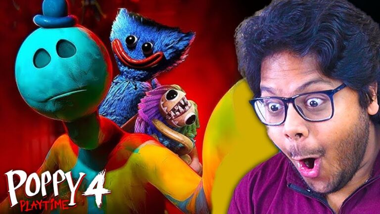 POPPY PLAYTIME CHAPTER 4 GAMEPLAY TRAILER + SECRET IMAGES &