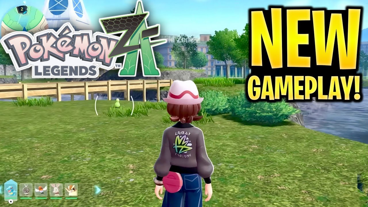 Pokémon Legends: Z-A! EARLY Gameplay 10 Minutes - Nintendo Switch