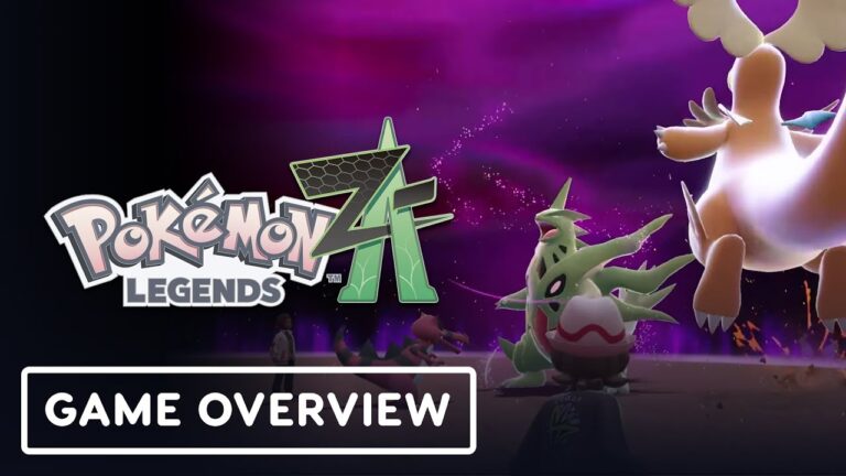 Pokemon Legends: Z-A - Official Game Overview Trailer | Pokemon