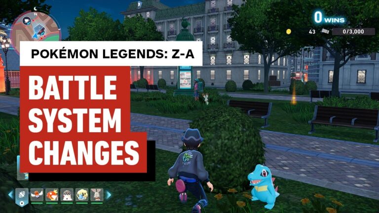 Pokémon Legends: Z-A – Battle System First Impressions