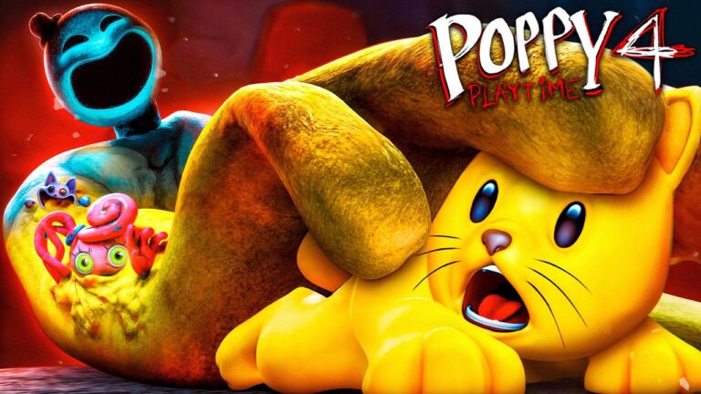 Poppy Playtime Chapter 4 Gameplay Trailer IS 🔥!! (Reaction)