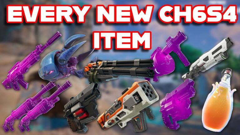 Ranking EVERY *BRAND NEW* ITEM In FORTNITE CHAPTER 6 SEASON