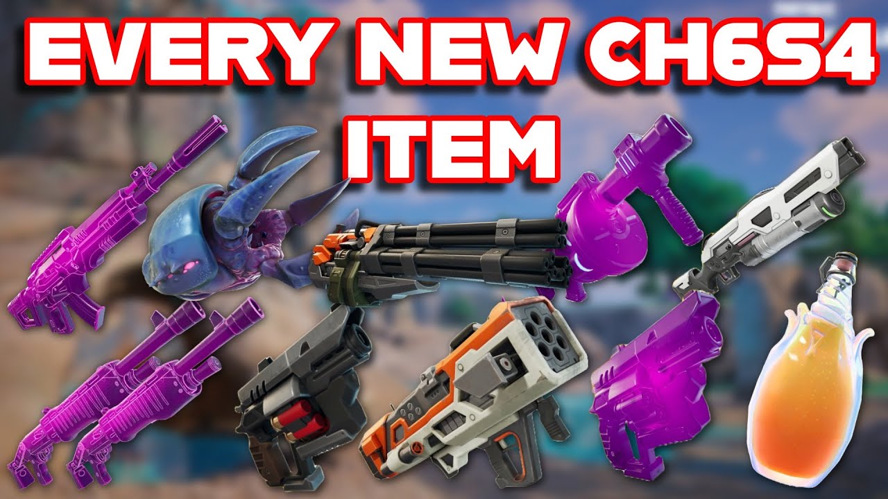 Ranking EVERY *BRAND NEW* ITEM In FORTNITE CHAPTER 6 SEASON
