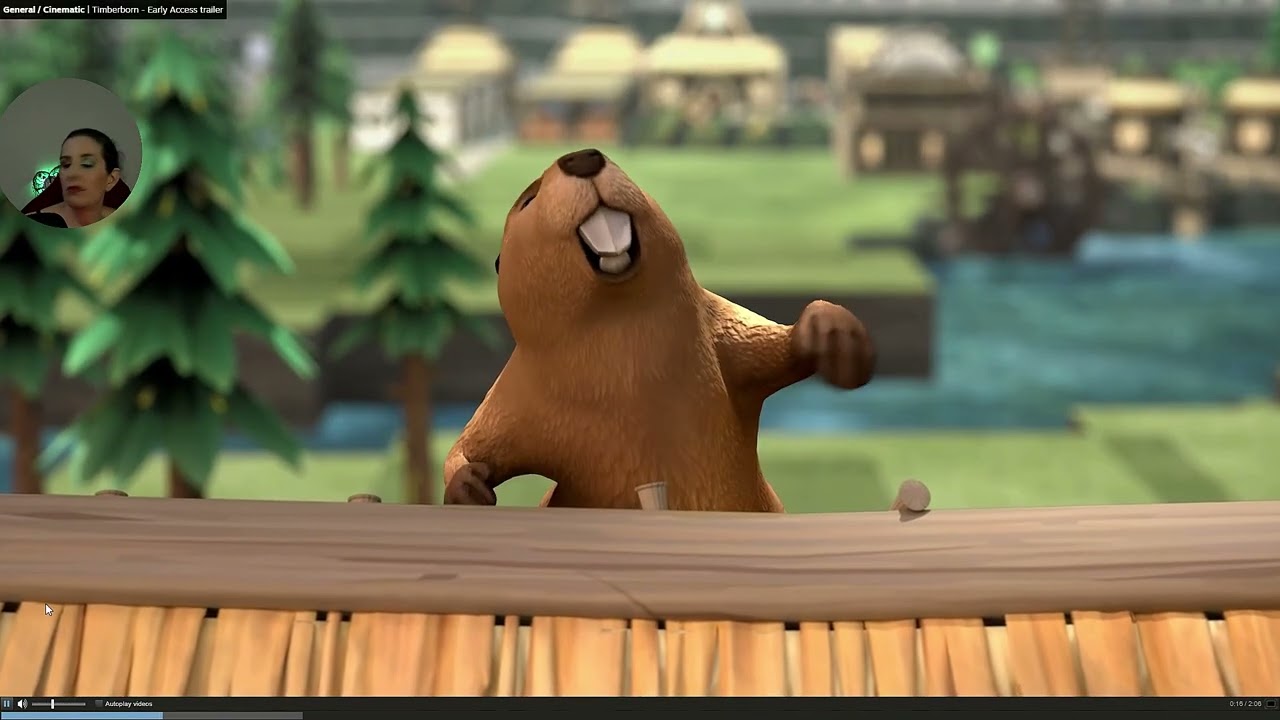 Reacting To Timberborn Game Trailers!