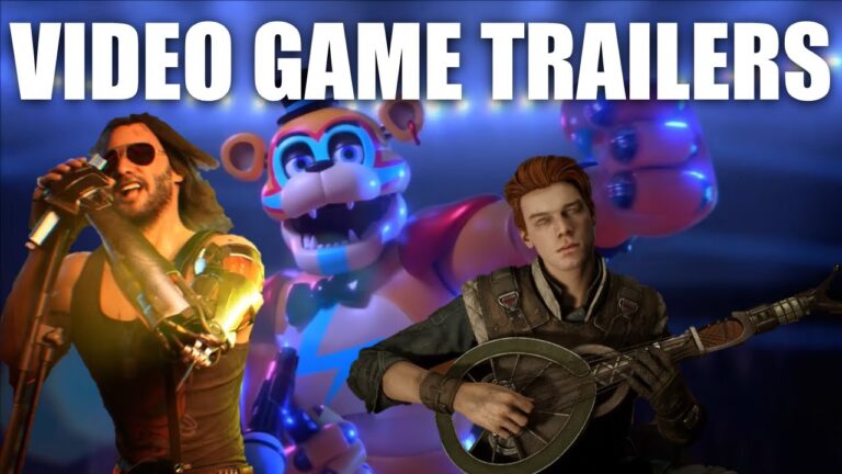 Reacting to Video Game Trailers