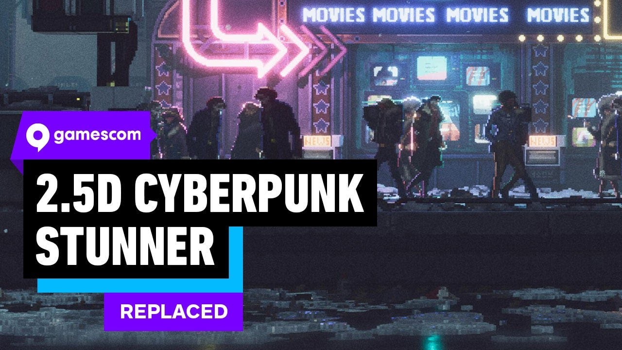 Replaced Is a Beautiful, Brilliant 2.5D Cyberpunk Thriller | gamescom