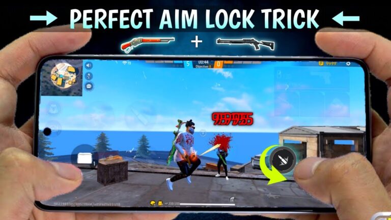 Secret Aim Lock Headshot Trick + Setting | New Headshot