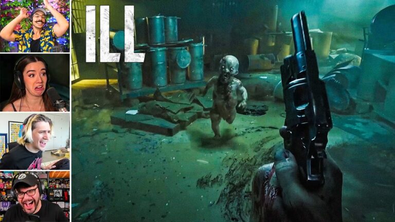 Streamers React to ILL New Horror Game , Summer Game