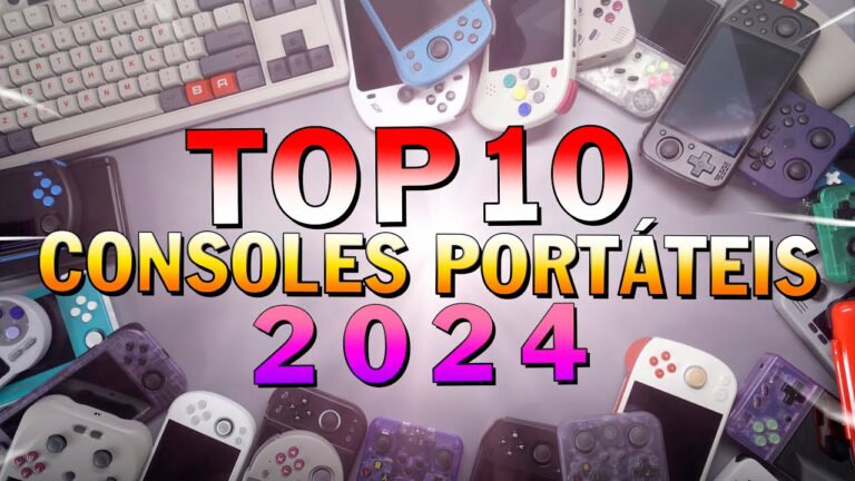 TOP 10 MELHORES CONSOLES PORTÁTEIS DE 2024 !