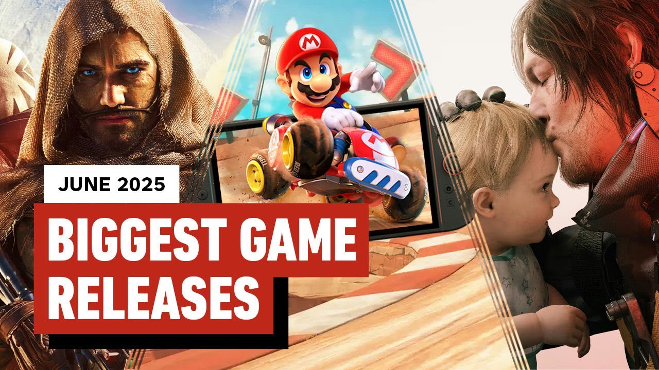 The Biggest Game Releases of June 2025