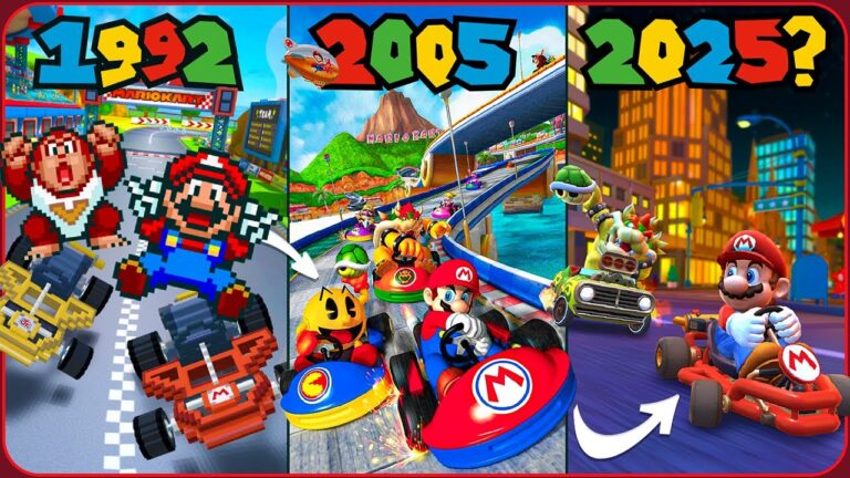 The Evolution of Mario Kart Launch Trailers