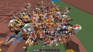 Too Much ALL Cursed Brainrot Nextbot in GMOD MAZE Minecraft