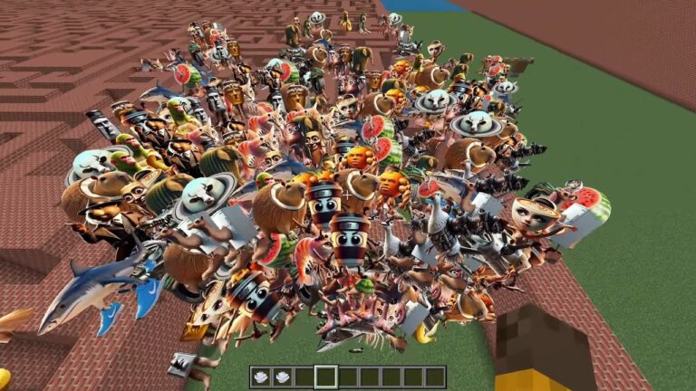 Too Much ALL Cursed Brainrot Nextbot in GMOD MAZE Minecraft