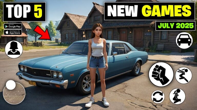 Top 5 New Games For Android 2025 | New Open