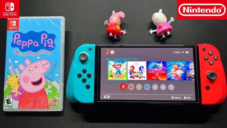 Unboxing - Peppa Pig World Adventures - Nintendo Switch |