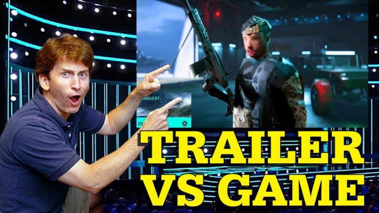 Video Game Trailers vs. Reality