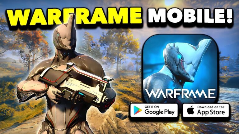 WARFRAME MOBILE IS HERE! NEW AAA GAME WITH PC GRAPHICS!
