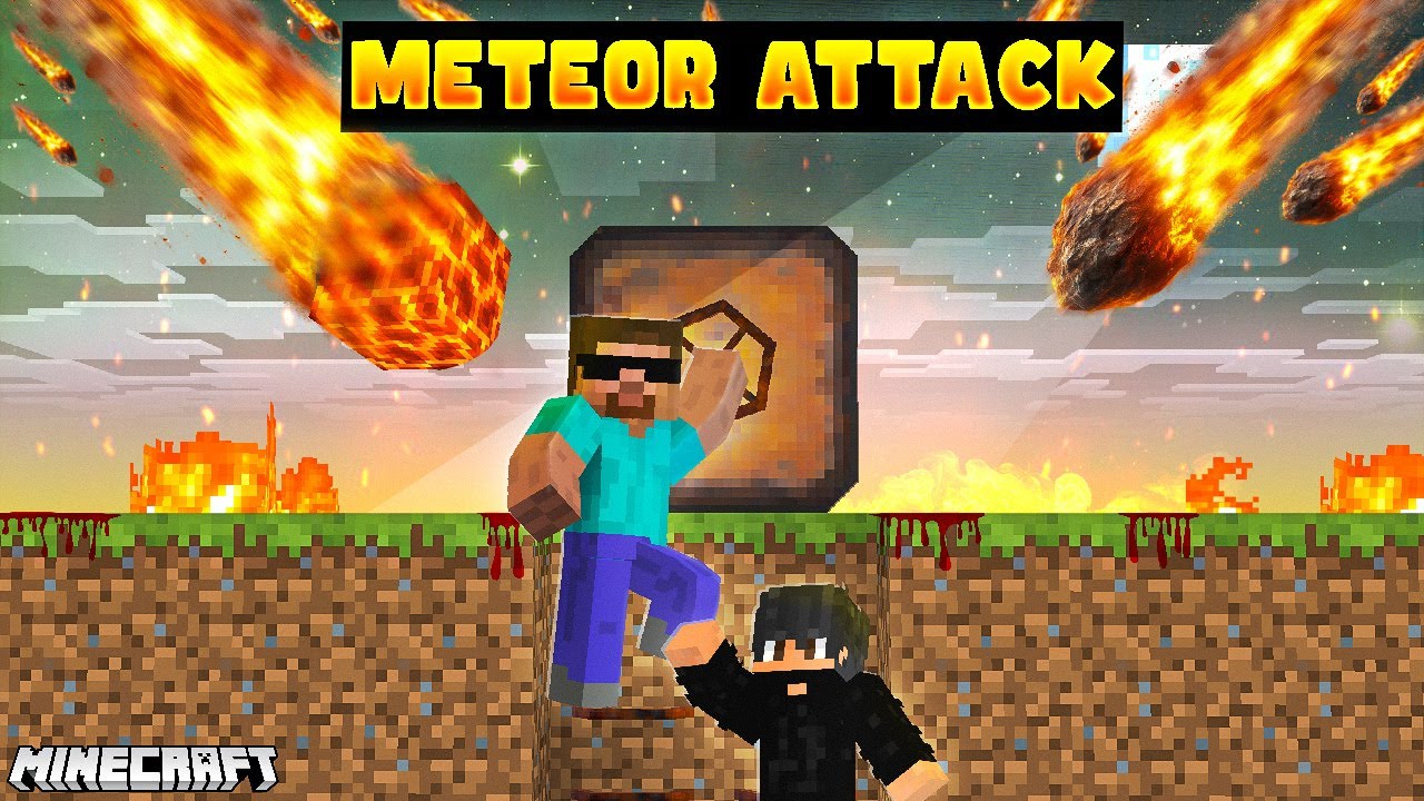 We Created BUNKER to Survive METEOR in Minecraft @ProBoiz95