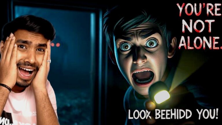 YOU' RE NOT ALONE.NEW HORROR GAME TECHNO GAMERZ NEW GAME