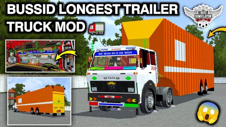 𝗕𝗨𝗦𝗦𝗜𝗗 𝗟𝗢𝗡𝗚𝗘𝗦𝗧 𝗧𝗥𝗔𝗜𝗟𝗘𝗥 𝗧𝗥𝗨𝗖𝗞 𝗠𝗢𝗗 🚛 | 𝗧𝗔𝗧𝗔 𝟰𝟬𝟭𝟴 𝗧𝗥𝗨𝗖𝗞