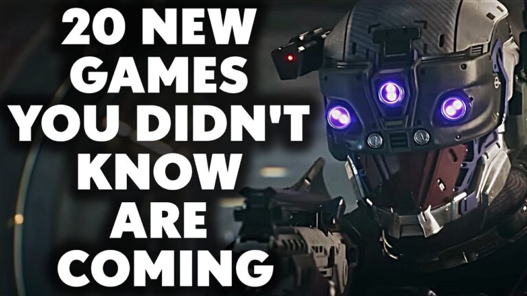 20 BRAND NEW Games You Didn't Know Are Coming