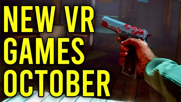 22 NEW VR GAMES Coming In October! A HUGE Month!