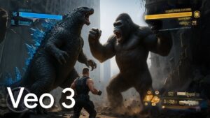 AI Generated Video Games (Google Veo 3)