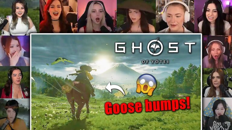 ALL GIRLS REACT TO GHOST OF YOTEI OPENING GAME CUTSCENES|REACTION