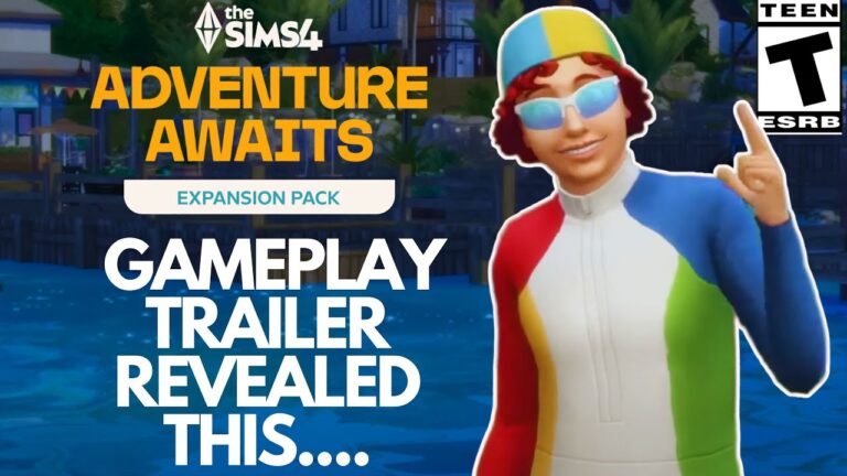 Adventure Awaits Gameplay Trailer Revealed This (Sims 4)