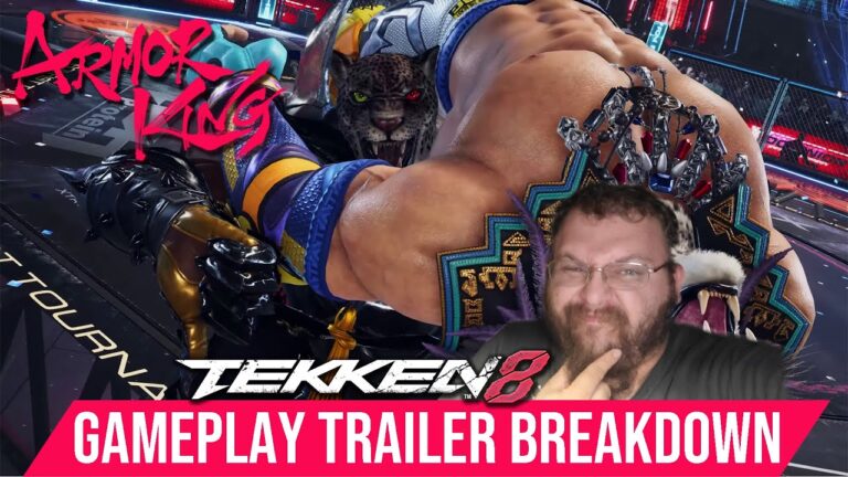 Armor King - TEKKEN 8 Gameplay Trailer Complete Breakdown