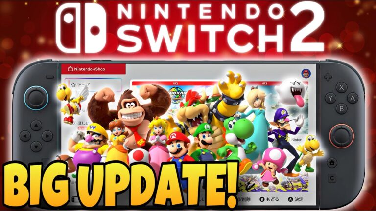 BIG Day 1 Nintendo Switch 2 System Update Incoming! +