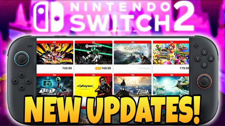 BIG New Nintendo Switch 2 Updates Just Dropped!
