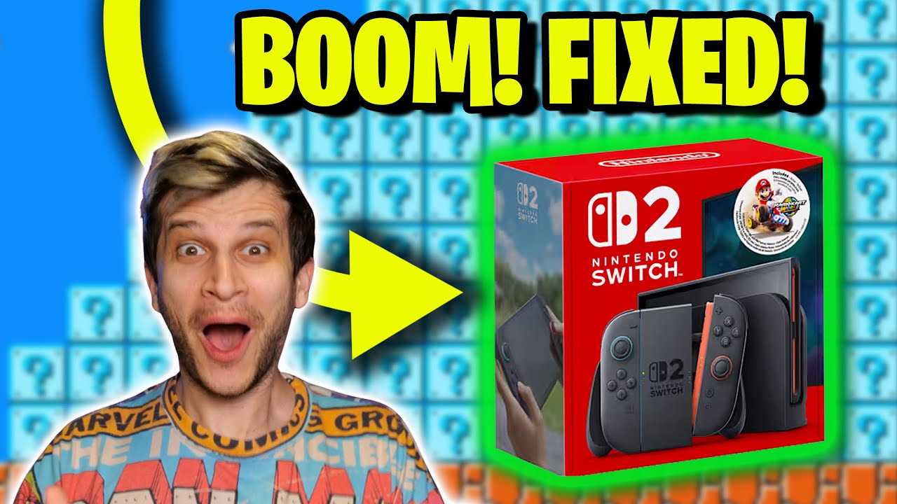 BREAKING NEWS! Nintendo Switch 2 Biggest Problem Is Already Gone!