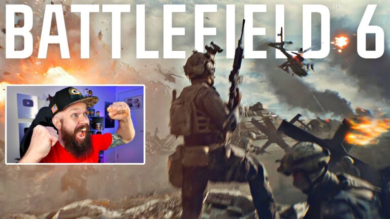 Battlefield 6 EPIC Trailer Reaction!