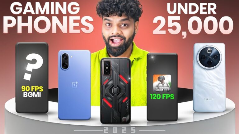 Best Gaming Phones Under ₹25000 – 90FPS vs 120FPS ,