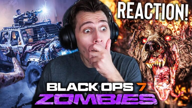 Black Ops 7 Zombies Official Gameplay Trailer REACTION & BREAKDOWN!!
