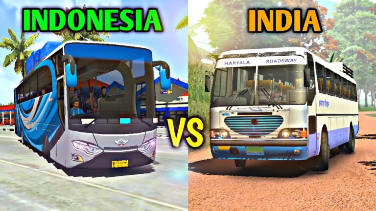 🚚Bus Simulator India VS Bus Simulator Indonesia - Who's is