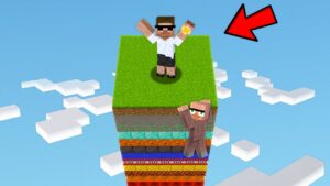 CAN I SURVIVE ON ONE CHUNK WITH DOORBIN IN MINECRAFT