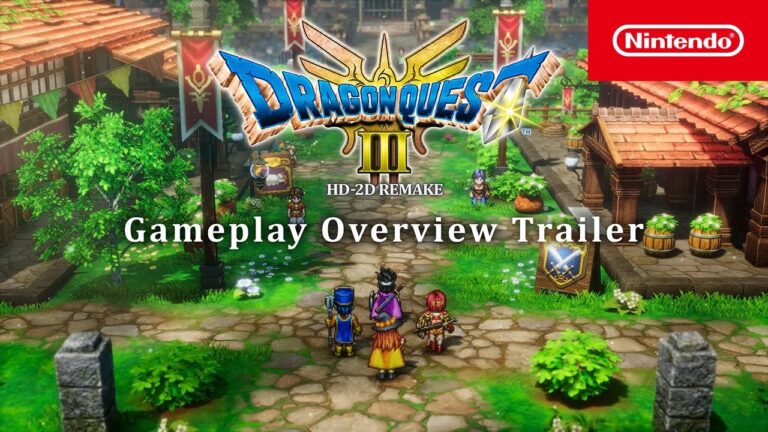 Dragon Quest III HD-2D Remake – Overview Trailer – Nintendo
