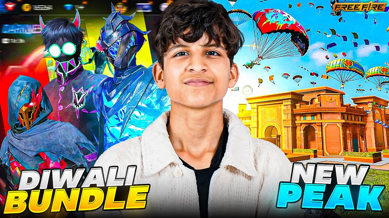 FREE FIRE DIWALI EVENT IS HERE🔥| EXPLORING NEW PEAK IN