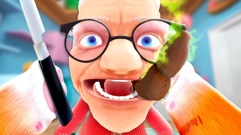 Feeding Granny Cat POO - I Am Cat VR (New