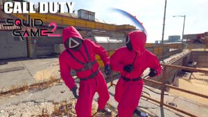 Finishers With Squid Game Pink Guards - Call Of Duty