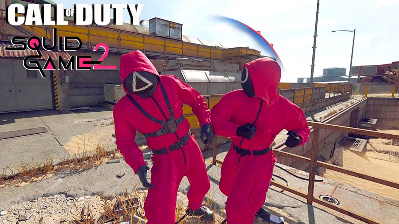 Finishers With Squid Game Pink Guards - Call Of Duty
