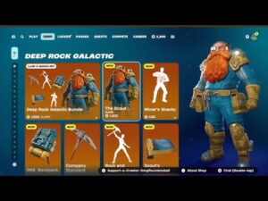 Fortnite Item Shop *NEW* Deep Rock Galactic & New Kicks