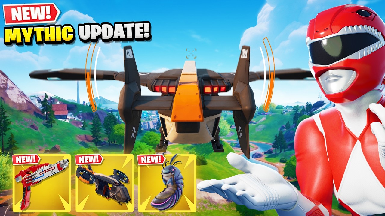 Fortnite’s *HUGE* MYTHIC Update is HERE! (3 Mythics)