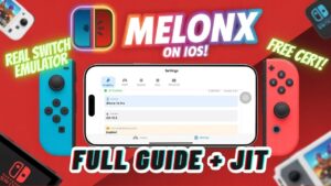Full Guide MelonX : Install Nintendo Switch Emulator + JIT
