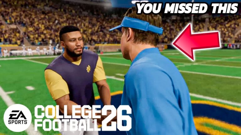 Hidden Details You MISSED in the College Football 26 Gameplay